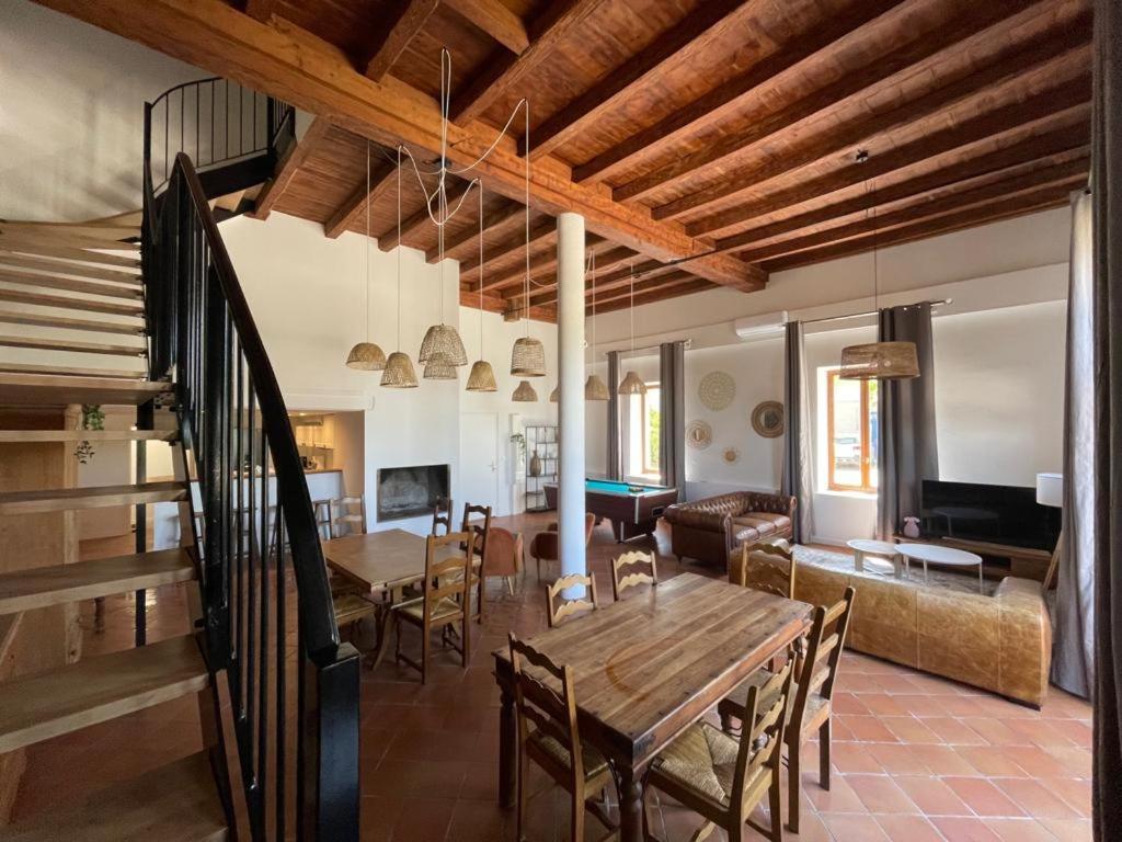 Maison, Canal Du Midi Piscine Homps  Eksteriør billede